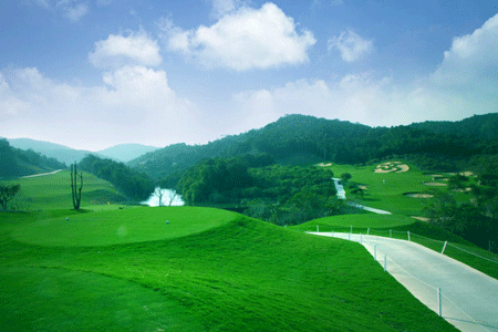 깐자링 골프장 하이난 삼아 sanya forest valley golf